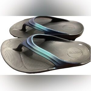 oofos oolala women’s luxe sandal color frost size 11 EU 42